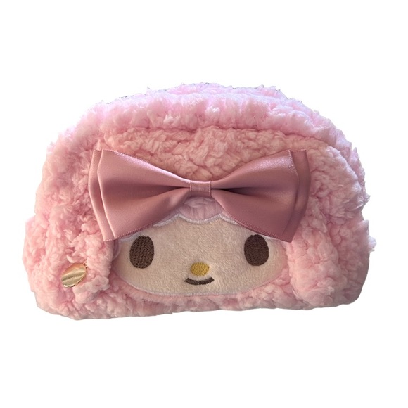 Other - NWOT My Melody Fluffy Makeup Bag